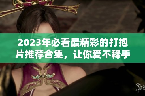 2023年必看最精彩的打抱片推荐合集，让你爱不释手