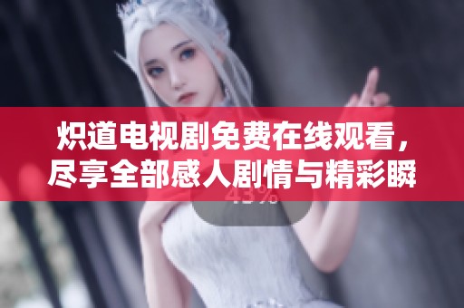 炽道电视剧免费在线观看，尽享全部感人剧情与精彩瞬间
