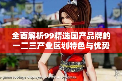全面解析99精选国产品牌的一二三产业区划特色与优势