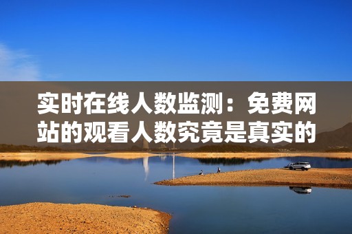 实时在线人数监测：免费网站的观看人数究竟是真实的吗