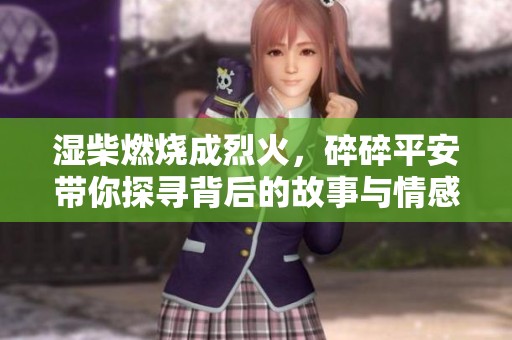 湿柴燃烧成烈火，碎碎平安带你探寻背后的故事与情感