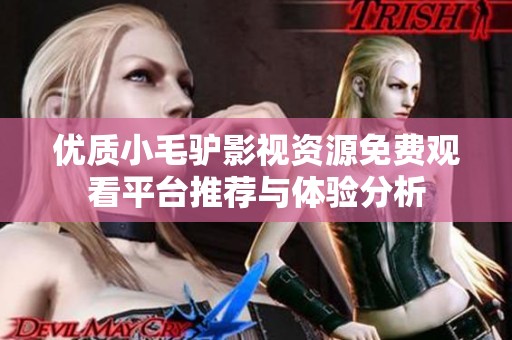 优质小毛驴影视资源免费观看平台推荐与体验分析