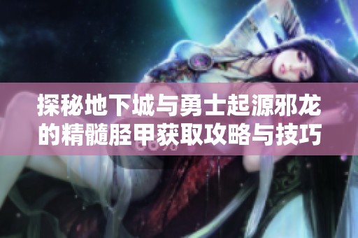 探秘地下城与勇士起源邪龙的精髓胫甲获取攻略与技巧