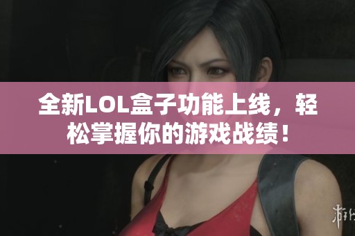 全新LOL盒子功能上线，轻松掌握你的游戏战绩！