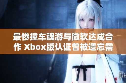 最惨撞车魂游与微软达成合作 Xbox版认证曾被遗忘需重审
