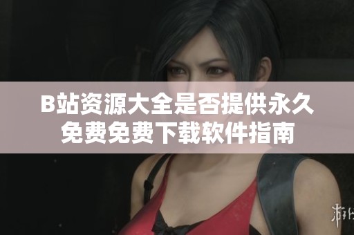 B站资源大全是否提供永久免费免费下载软件指南