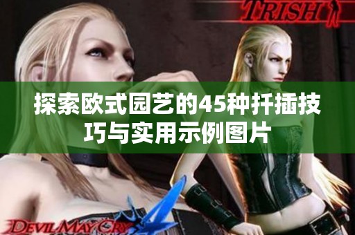 探索欧式园艺的45种扦插技巧与实用示例图片