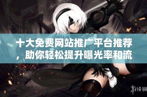 十大免费网站推广平台推荐，助你轻松提升曝光率和流量