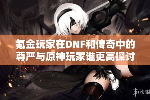 氪金玩家在DNF和传奇中的尊严与原神玩家谁更高探讨