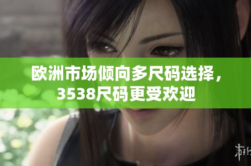 欧洲市场倾向多尺码选择，3538尺码更受欢迎