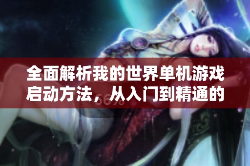 全面解析我的世界单机游戏启动方法，从入门到精通的终极指南