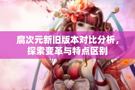 腐次元新旧版本对比分析，探索变革与特点区别