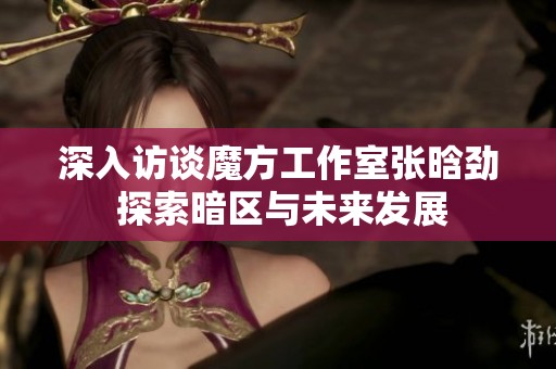 深入访谈魔方工作室张晗劲 探索暗区与未来发展