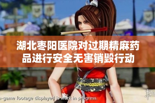 湖北枣阳医院对过期精麻药品进行安全无害销毁行动