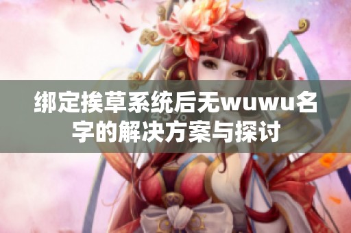 绑定挨草系统后无wuwu名字的解决方案与探讨