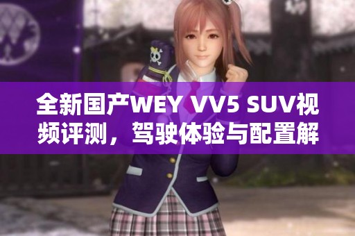 全新国产WEY VV5 SUV视频评测，驾驶体验与配置解析