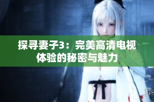 探寻妻子3：完美高清电视体验的秘密与魅力