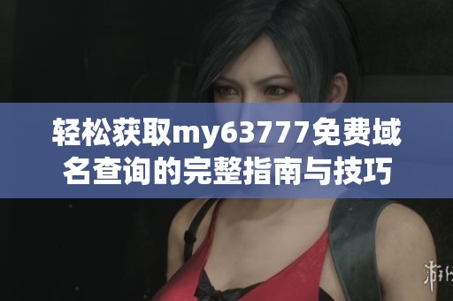 轻松获取my63777免费域名查询的完整指南与技巧