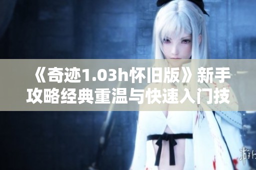 《奇迹1.03h怀旧版》新手攻略经典重温与快速入门技巧全解析