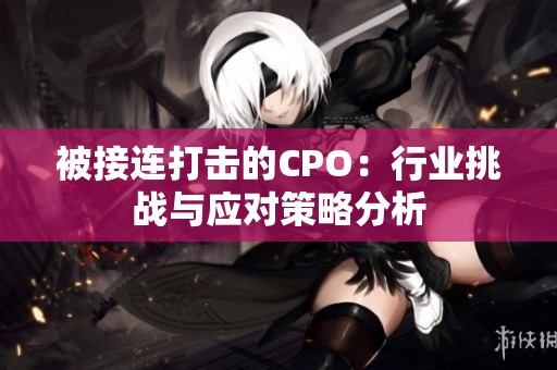 被接连打击的CPO：行业挑战与应对策略分析
