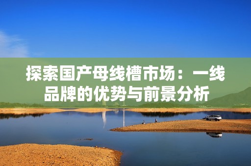 探索国产母线槽市场：一线品牌的优势与前景分析