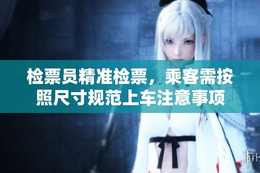 检票员精准检票，乘客需按照尺寸规范上车注意事项