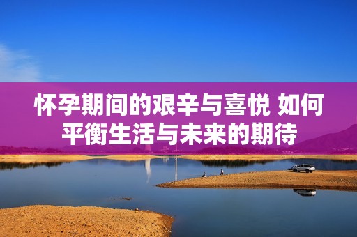 怀孕期间的艰辛与喜悦 如何平衡生活与未来的期待