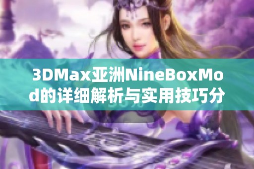 3DMax亚洲NineBoxMod的详细解析与实用技巧分享