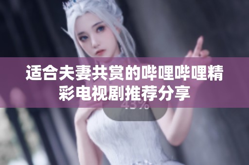 适合夫妻共赏的哔哩哔哩精彩电视剧推荐分享