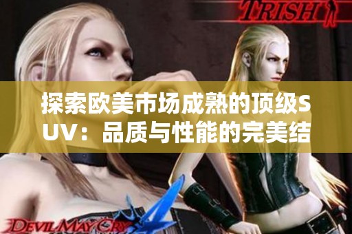 探索欧美市场成熟的顶级SUV：品质与性能的完美结合