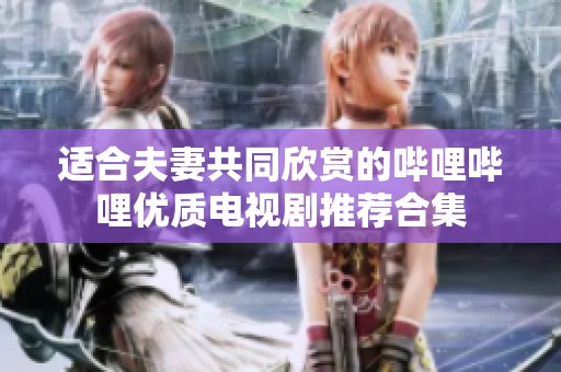 适合夫妻共同欣赏的哔哩哔哩优质电视剧推荐合集