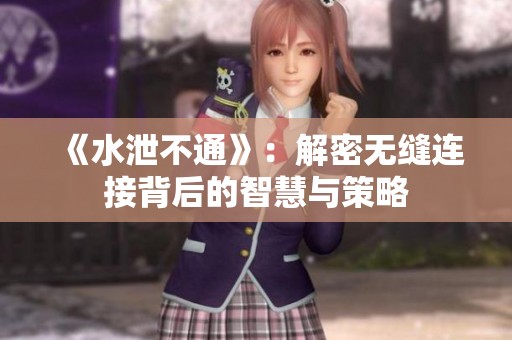 《水泄不通》：解密无缝连接背后的智慧与策略