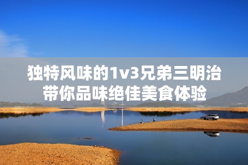 独特风味的1v3兄弟三明治带你品味绝佳美食体验