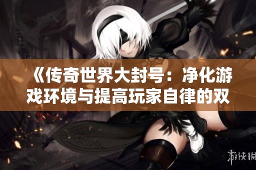 《传奇世界大封号：净化游戏环境与提高玩家自律的双重考验》