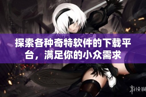 探索各种奇特软件的下载平台，满足你的小众需求