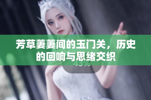 芳草萋萋间的玉门关，历史的回响与思绪交织