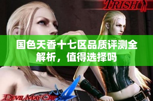 国色天香十七区品质评测全解析，值得选择吗