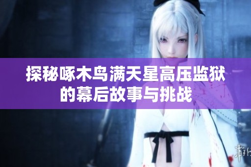 探秘啄木鸟满天星高压监狱的幕后故事与挑战