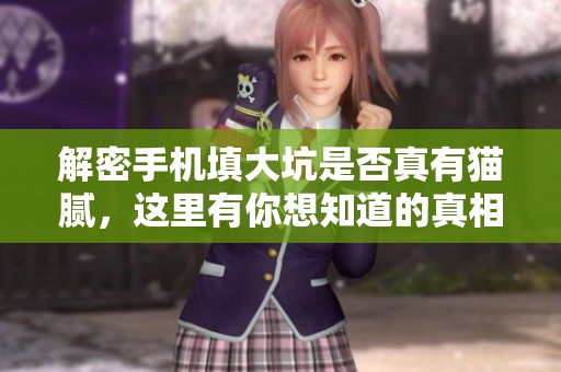 解密手机填大坑是否真有猫腻，这里有你想知道的真相