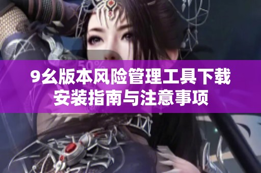 9幺版本风险管理工具下载安装指南与注意事项