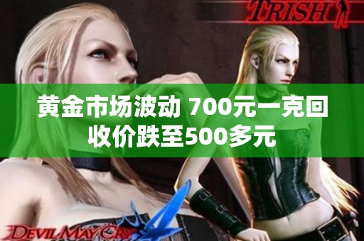 黄金市场波动 700元一克回收价跌至500多元