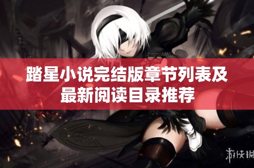 踏星小说完结版章节列表及最新阅读目录推荐