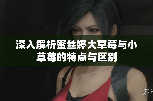 深入解析蜜丝婷大草莓与小草莓的特点与区别