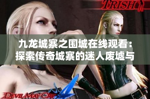 九龙城寨之围城在线观看：探索传奇城寨的迷人废墟与故事