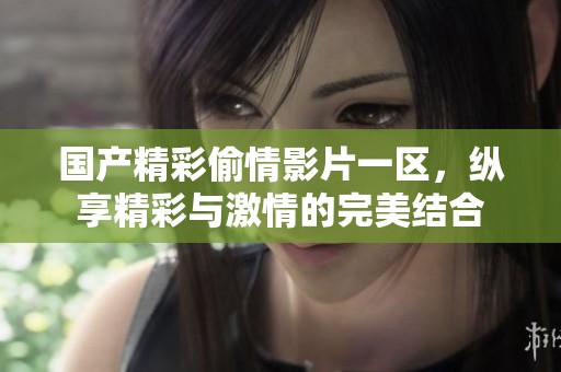 国产精彩偷情影片一区，纵享精彩与激情的完美结合