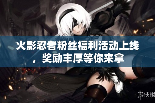 火影忍者粉丝福利活动上线，奖励丰厚等你来拿