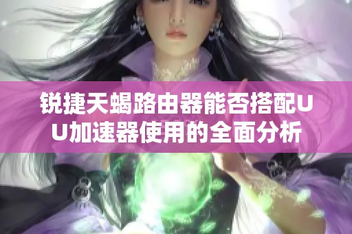 锐捷天蝎路由器能否搭配UU加速器使用的全面分析