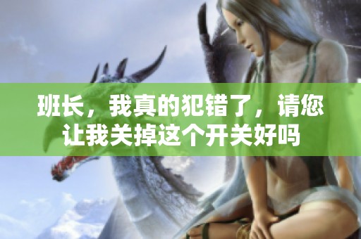 班长，我真的犯错了，请您让我关掉这个开关好吗