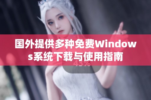 国外提供多种免费Windows系统下载与使用指南