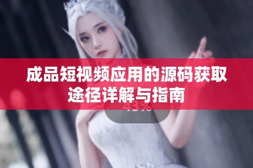 成品短视频应用的源码获取途径详解与指南